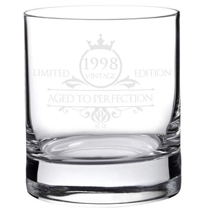 1999 21st Birthday Whiskey Glass