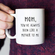 Load image into Gallery viewer, Mom, You&#39;ve Always Been Like A Mother To Me Coffee Mug