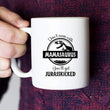 Load image into Gallery viewer, Don&#39;t Mess with Mamasaurus You&#39;ll Get Jurasskicked - Funny Dinosaur Birthday Mom Gift - Presents For Mom From Husband Son Daughter - 11 oz Coffee Mug Tea Cup White