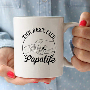 Papa Life Is The Best Life Coffee Mug