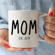 Load image into Gallery viewer, New Parents 2019 Pregnancy Announcement Coffee Mug Set