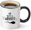 Load image into Gallery viewer, We Have a Winner Pregnancy Announcement Coffee Mug