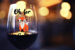 Load image into Gallery viewer, Oh, For Fox Sake Stemless Wine Glass