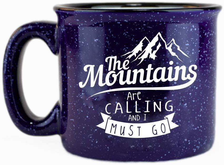 The Mountains Are Calling And I Must Go Coffee Mug