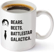 Load image into Gallery viewer, Bears Beets Battlestar Galactica Coffee Mug