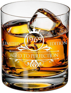 1970 50th Birthday Whiskey Glass