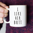 Load image into Gallery viewer, I Like His Beard, I Like Her Butt Coffee Mug Set