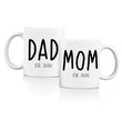 Load image into Gallery viewer, New Parents Pregnancy Announcement Coffee Mug Set 11oz