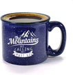 Load image into Gallery viewer, The Mountains Are Calling And I Must Go Coffee Mug