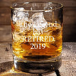 Load image into Gallery viewer, The Legend Has Retired - Funny Retirement Gag Gift Idea for Women or Men – Happy Retirement Gifts For Office Coworkers, Him, Her - 11 oz Bourbon Scotch Whiskey Glass