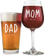 Load image into Gallery viewer, New Parents 2019 Wine and Beer Glass Set