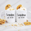 Load image into Gallery viewer, New Grandparents Pregnancy Announcement Coffee Mug Set 11oz - Unique Expecting Gift Idea For Grandma and Grandpa To Be - Perfect Reveal Present Baby Showers - Grandmother and Grandfather Gifts