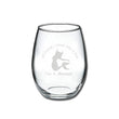 Load image into Gallery viewer, Of Course I Drink Like A Fish, I&#39;m A Mermaid Stemless Wine Glass