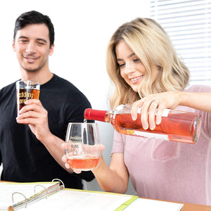 This Is My Wedding Planning Glass Wine & Beer Glass Set