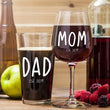 Load image into Gallery viewer, New Parents 2019 Wine and Beer Glass Set